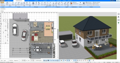 Grundrissplaner-Software-Plan7Architekt