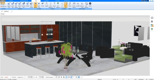 Diseño de cocinas con Plan7Architekt