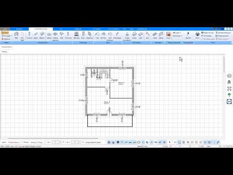 First steps & Instructions with the Plan7Architect 5 Tutorial