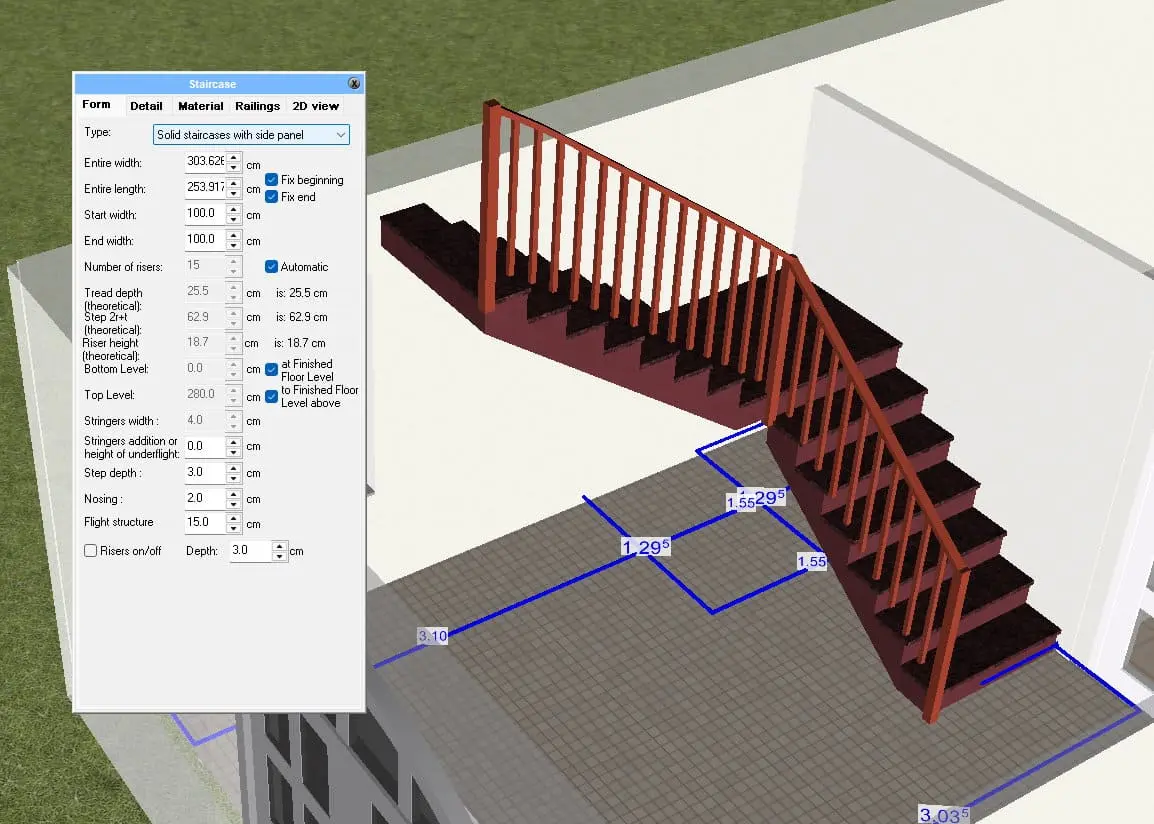 Advanced Staircases Editor