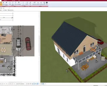 Creating a precise 2D floor plan in Plan7Architect