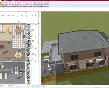 Creating the extension layout in Plan7Architekt