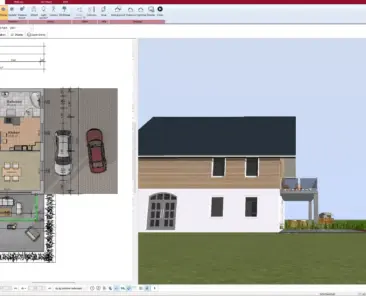 Detailed 2D Floor Plan Created with Plan7Architect