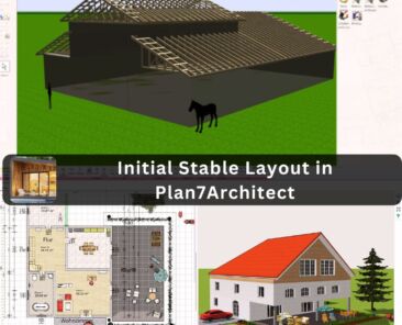 Initial Stable Layout in Plan7Architect
