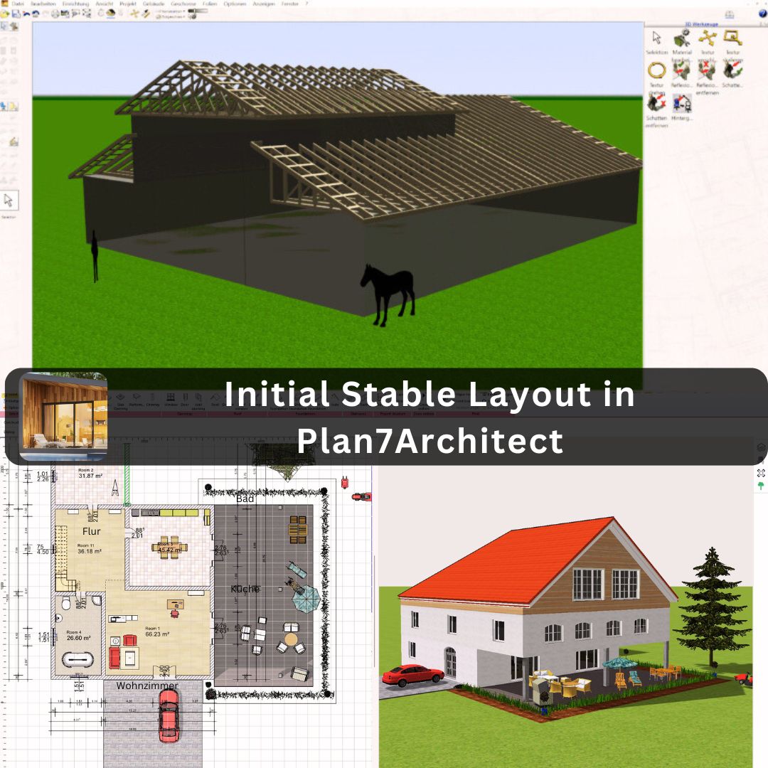 Initial Stable Layout in Plan7Architect