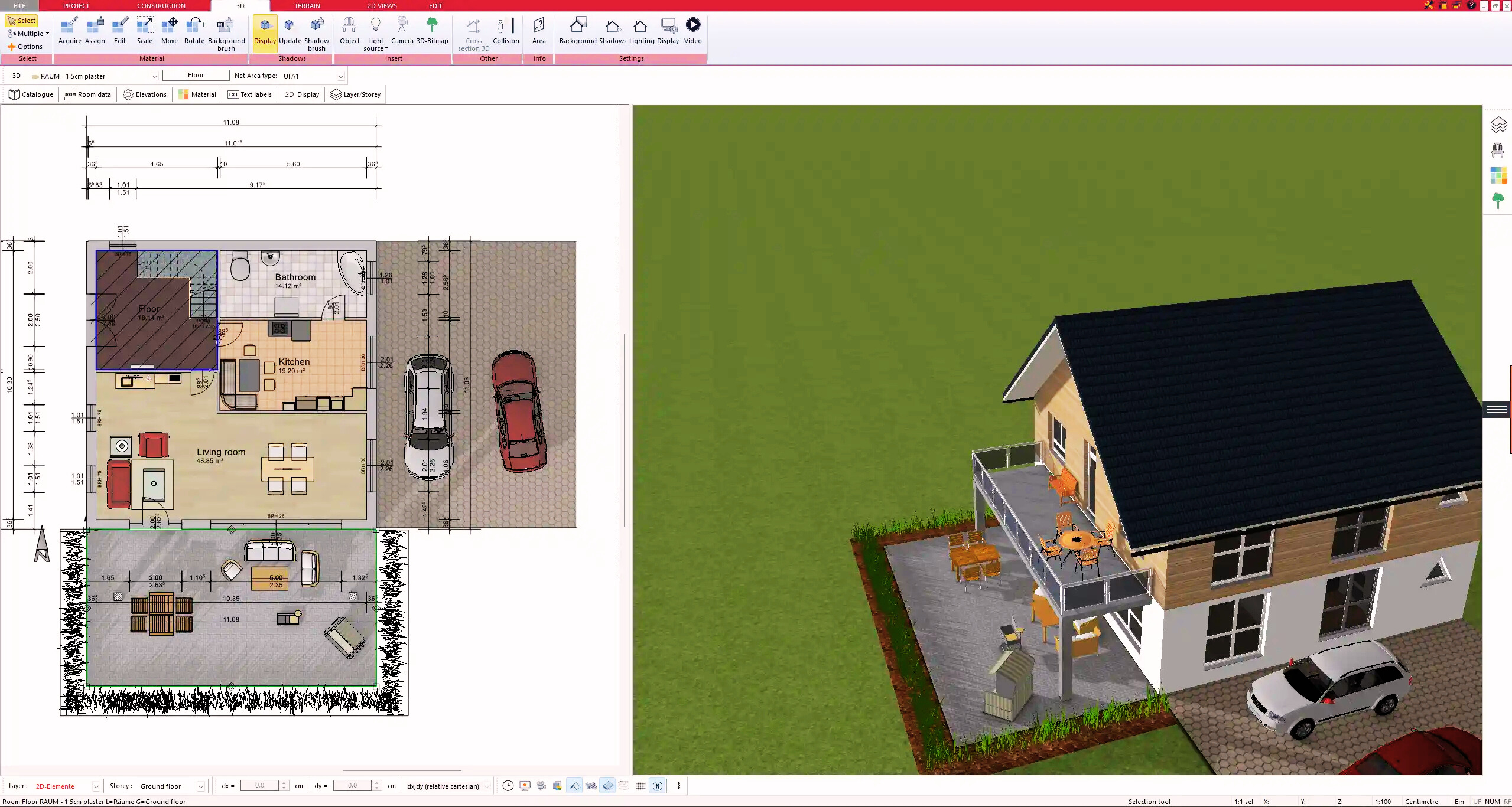 Optimize your space layout with perfectly fitting door and window elements.