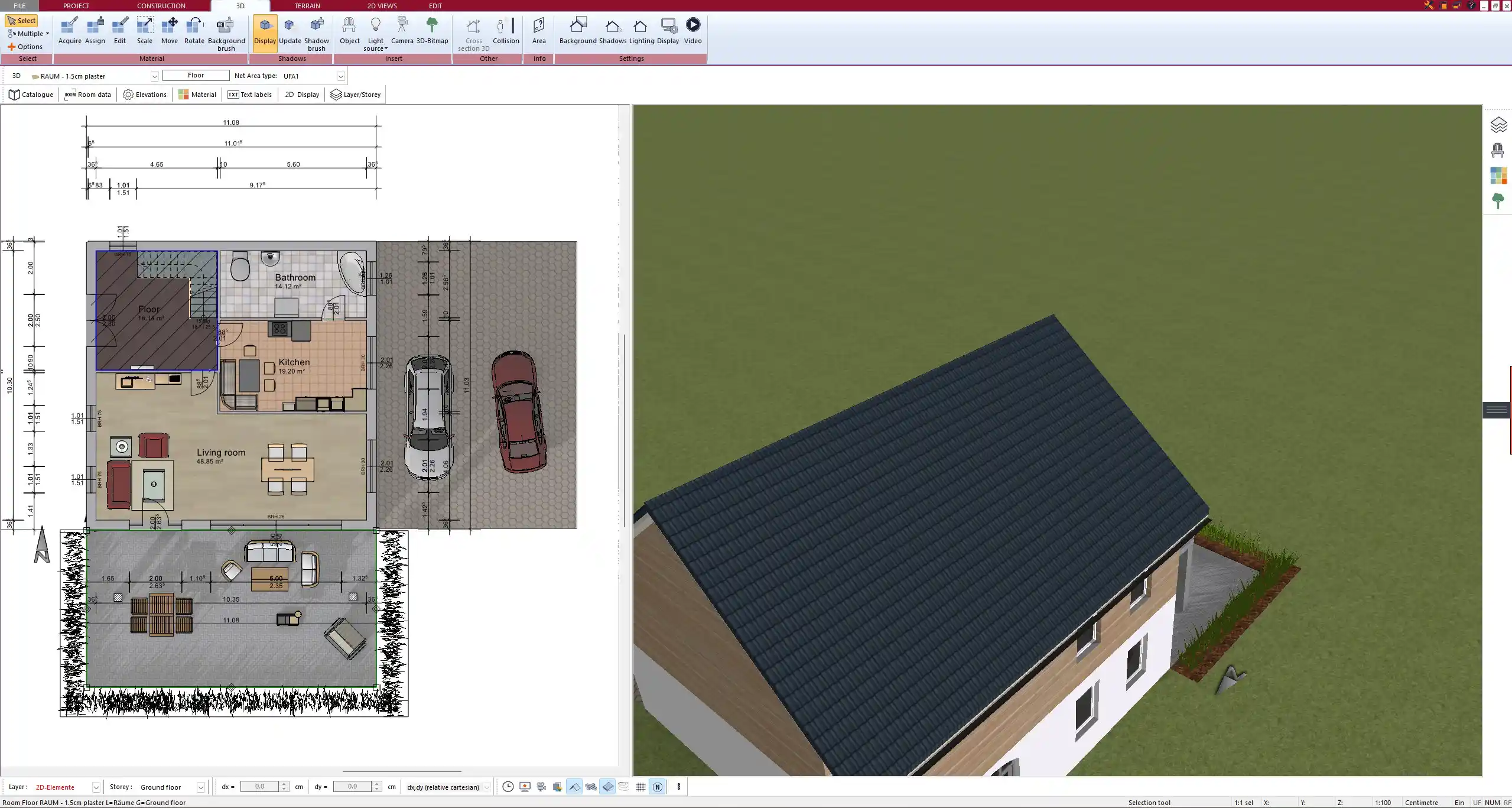 3D Software for Craftsmen by Plan7Architect
