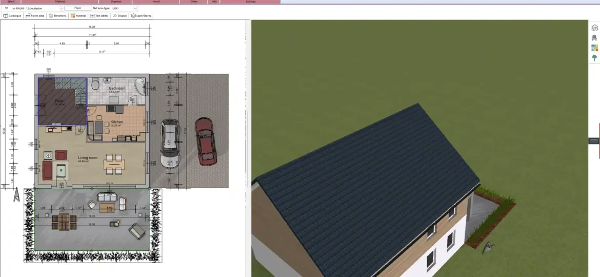3D planning with Plan7Architect – Visualizing a project before execution