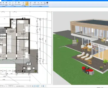 Creating a custom balcony layout in 2D – Designed with Plan7Architect