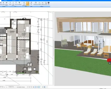 Designing a Functional Living & Dining Space – Created with Plan7Architect