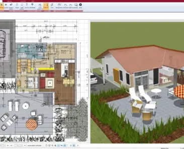 Passive House Floor Plan Created with Plan7Architect