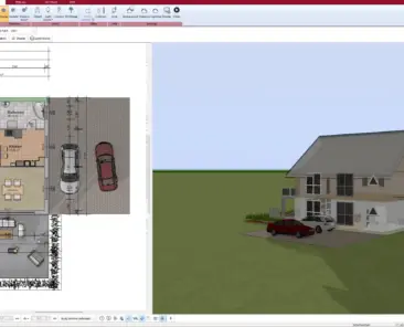 Professional 3D floor plan created with Plan7Architect – visualize insulation layers before starting your project