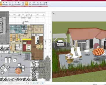 Seamless transition An Arcon project opened and edited in Plan7Architect without conversion.