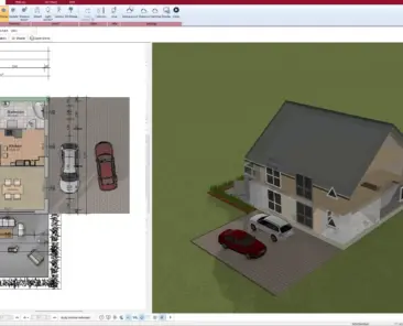 2D Floor Plan Created with Plan7Architect