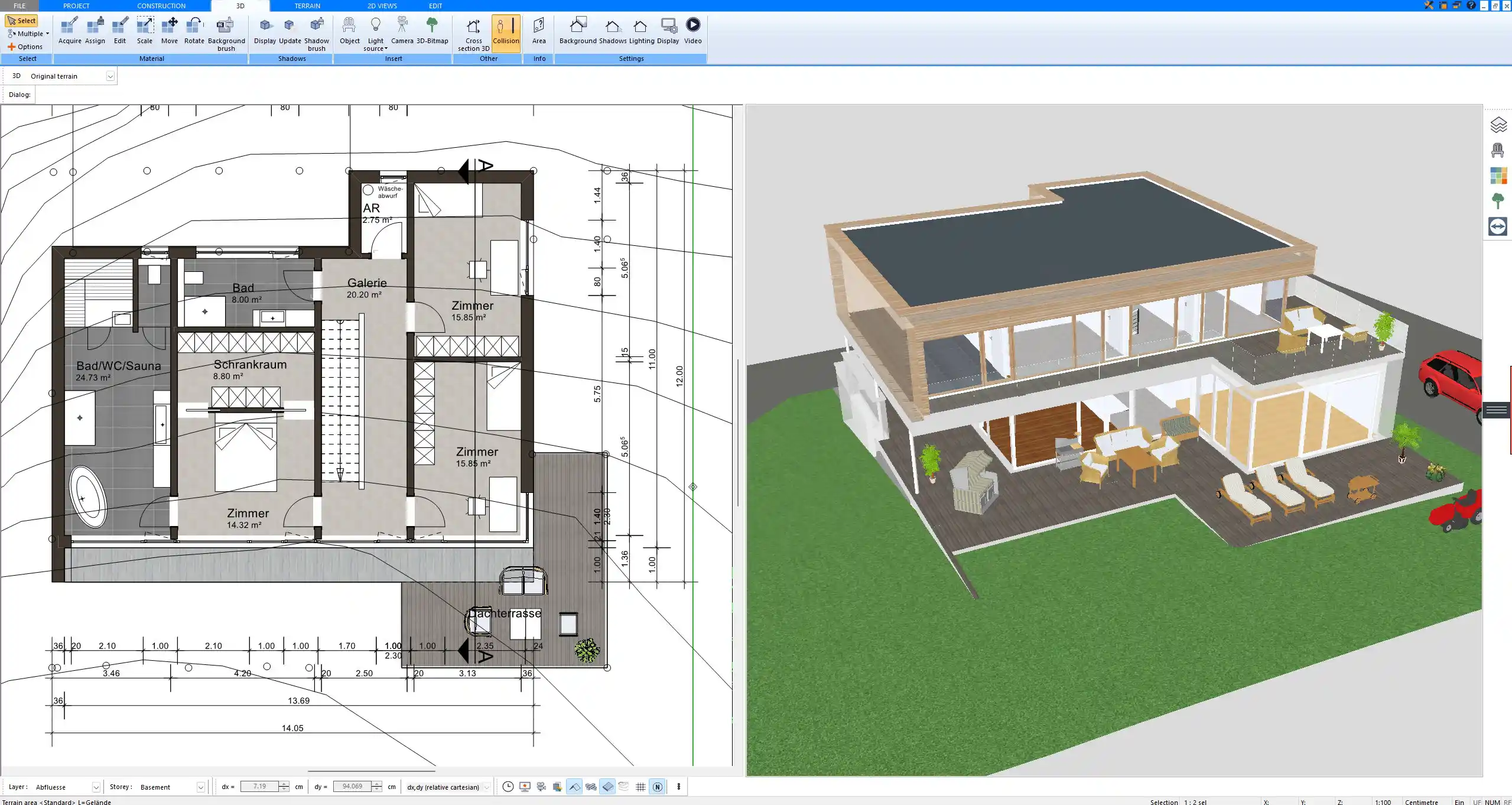 Designing Separate Entrances for a Duplex with Plan7Architect