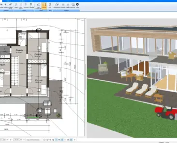 Staircase planning in Plan7Architect Choosing the staircase type