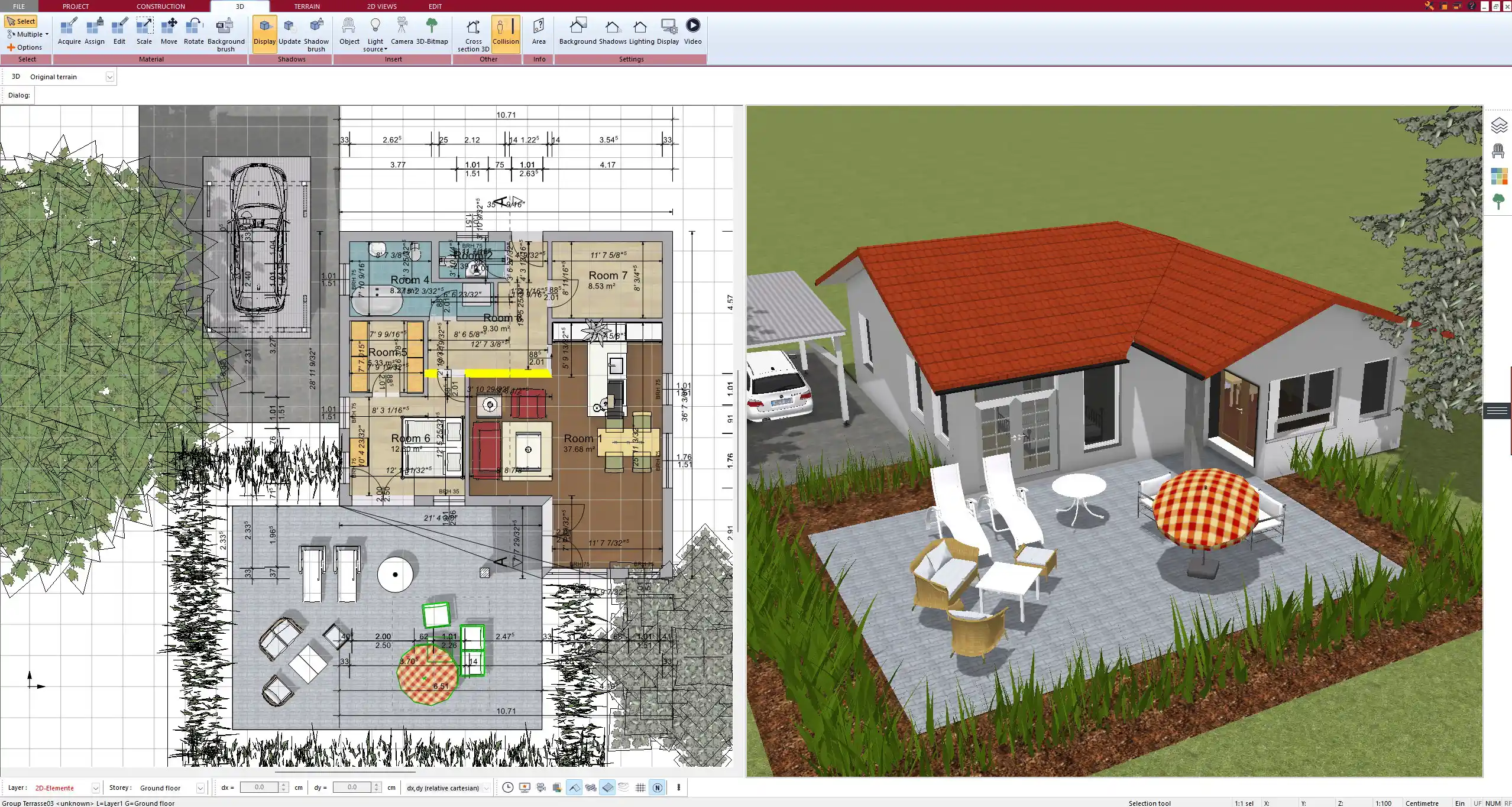 Generated with Plan7Architect Construction-ready elevation and section views for permit use