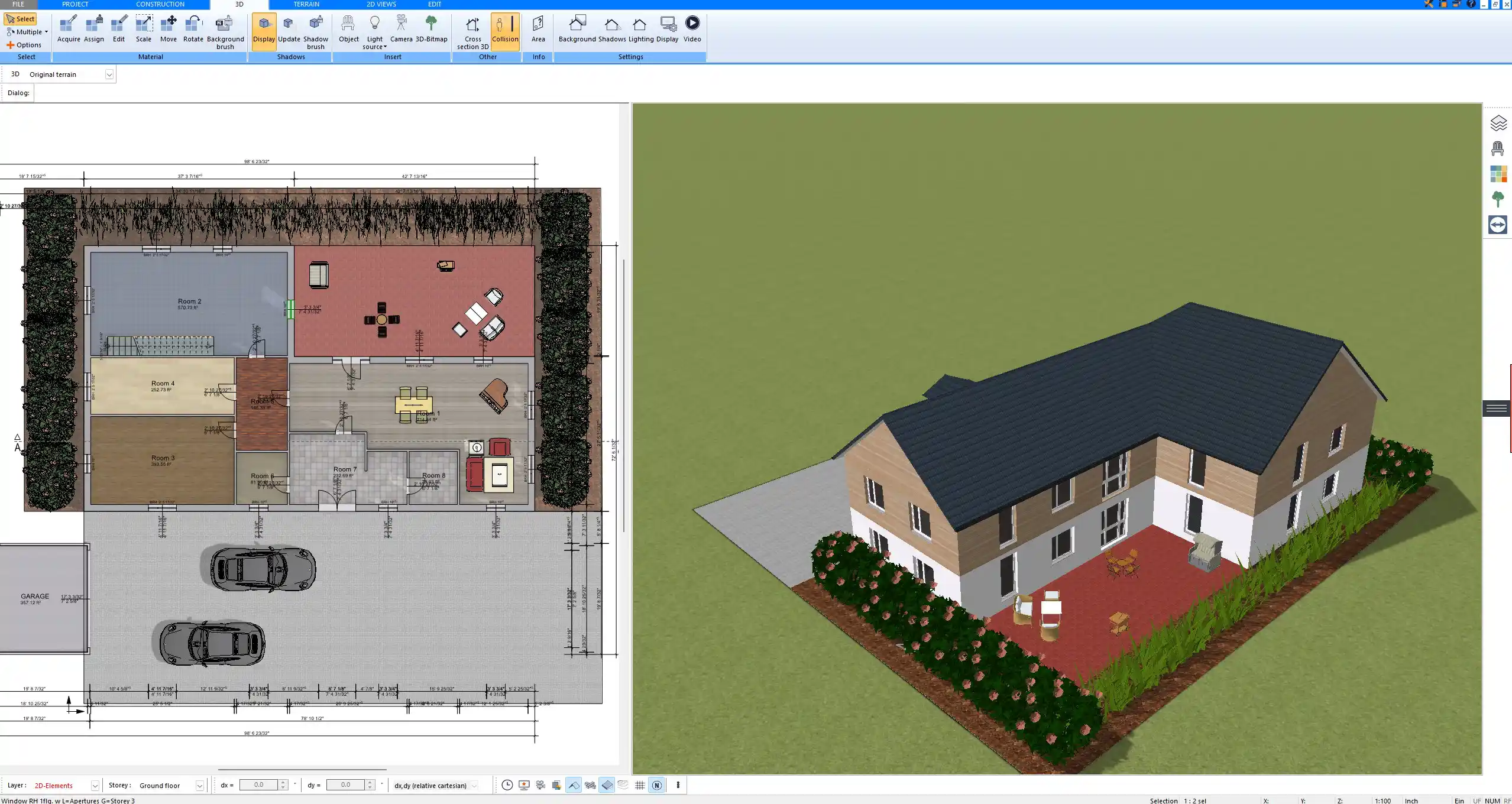 Staircase and vertical layout planning with Plan7Architect