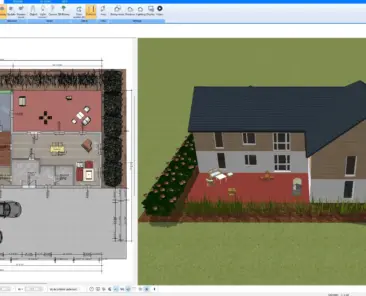 2D Floor Plan Created with Plan7Architect