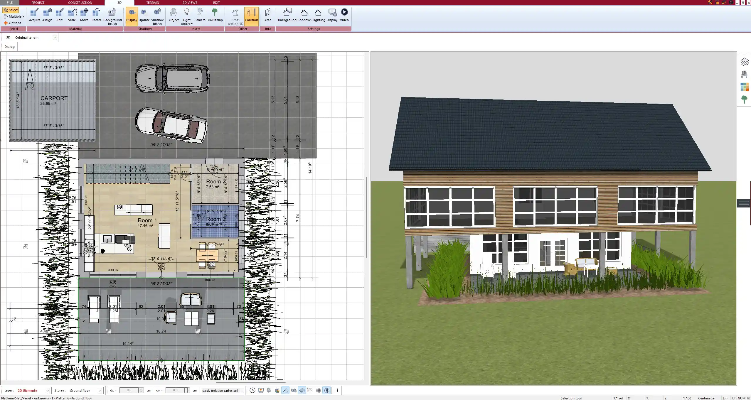 Custom Window and Door Placement Using Plan7Architect