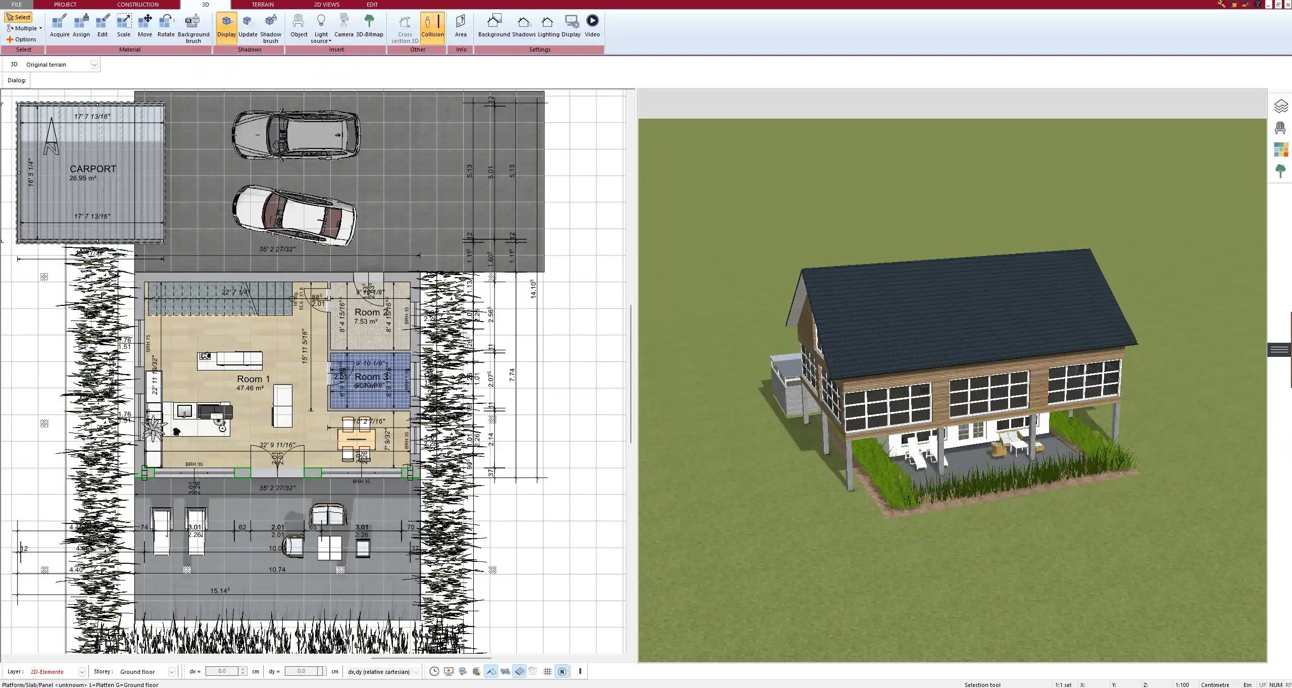 Large family utility room with mudroom function – planning example from Plan7Architect