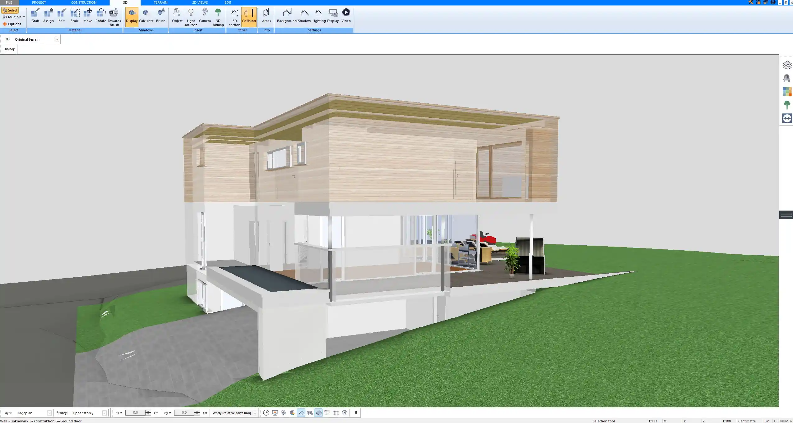 3D home visualization generated with Plan7Architect