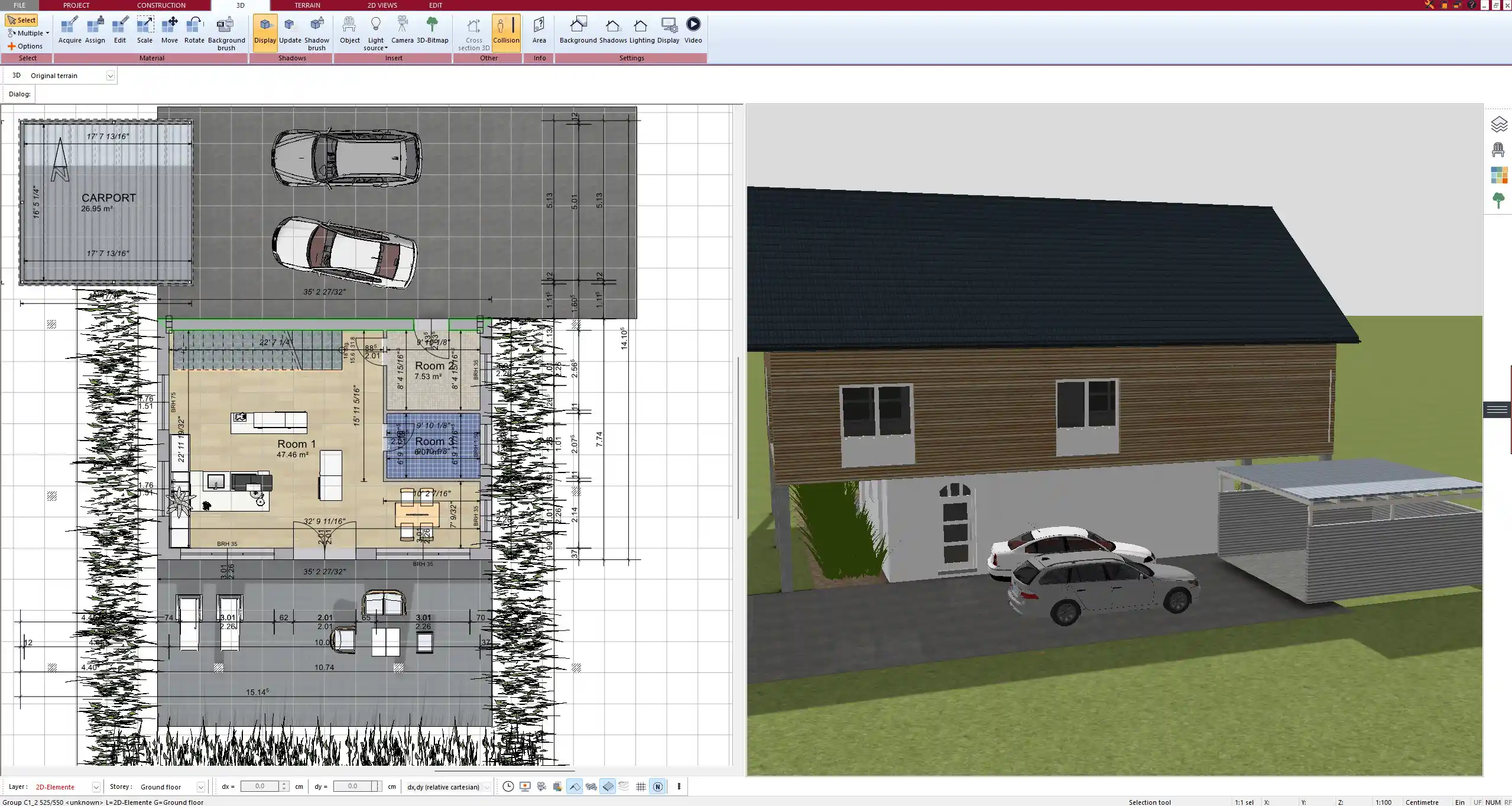 Complete tilt-up construction drawing set exported from Plan7Architect.