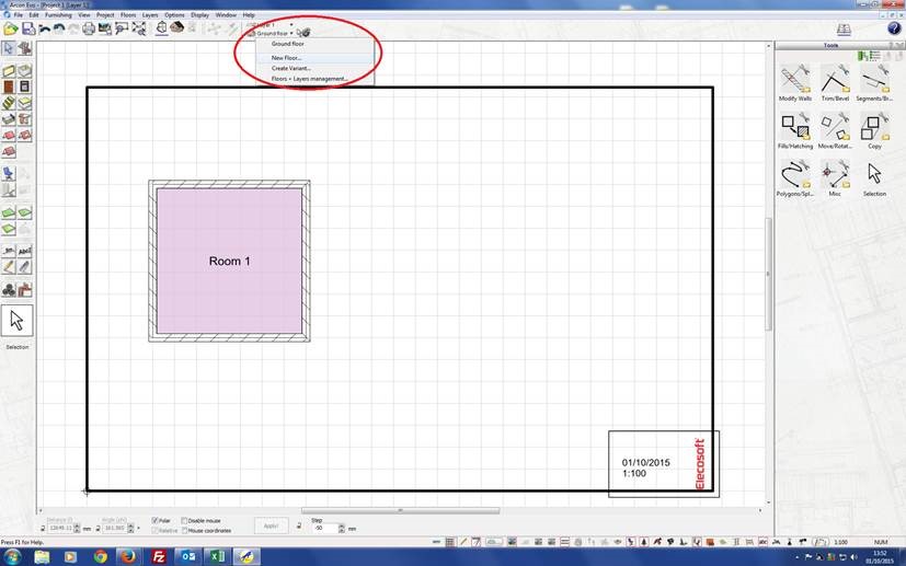 How to add new building to the plan