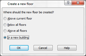 Add a new building in the plan