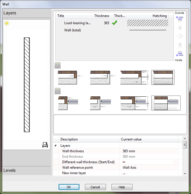 Modify wall height