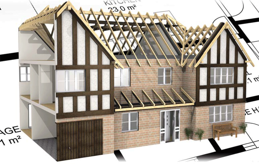 Easy to use 3D house drawing software